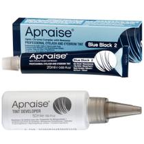 Apraise Tintura de Cílios e Sobrancelha Preto Azulado 2.0 + Oxidante