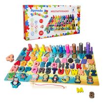 Aprenda Brincando Brinquedo Multi Atividade Didático Aprender Educativo Dm Toys DMT6774