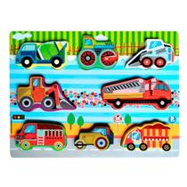 Aprenda Brincando Didático Veiculos 2 Ref. DMT5734 - DMToys