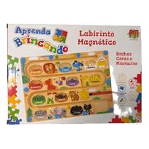 Aprenda Brincando - Labirinto Magnético - Dm Toys Aprenda Brincando - Labirinto Magnético - Dm Toys