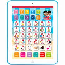 Aprenda Brincando Tablet Interativo Bilingue Infantil Inglês Português Dm Toys