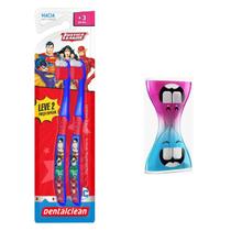 Aprenda escovar dentinhos tempo correto Liga justiça HEROIS2