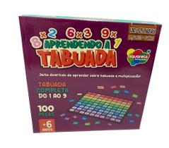 Aprendendo a tabuada - tabuada completa do 1 ao 9.