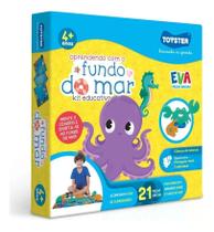 Aprendendo Com o Fundo do Mar Kit Educativo - Toyster Aprendendo Com o Fundo do Mar Kit Educativo - Toyster