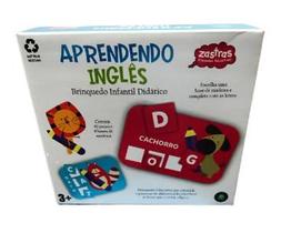 Aprendendo Inglês Brinquedo Infantil Didático Zastras