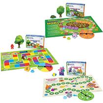 Aprendendo recursos amigos pet Definir 3 jogos em 1 - 27 peças, idades 4+ Brinquedos de Aprendizagem Pré-Escolar, Número de Cores Forma reconhecimento, Jogos de Aprendizagem infantil