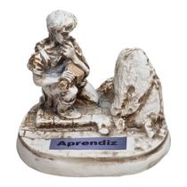 Aprendiz Maçonaria Imagem Maçom Escultura De Resina Branco Aprendiz Maçonaria Imagem Maçom Escultura De Resina Branco