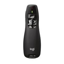 Apresentador Logitech R400 Sem Fio, Controle para Apresentações com USB e Pilha