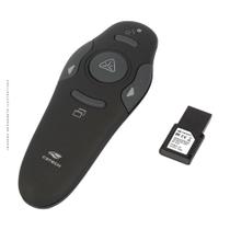 Apresentador Sem Fio C3Tech, USB 2.0, Com Laser, 5 Botões, Preto - AP-400