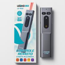 Apresentador sem fio com Laser Pointer Vermelho, Conexão USB e Pilha Inclusa