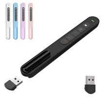 Apresentador Sem Fio GUMENA com Laser Vermelho, Alcance de 100 m e USB