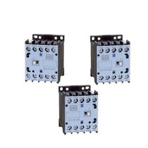 Aproveite: Kit com 3 Mini Contatores Weg CWCA0-40 10A 24VCC para Seu Projeto!