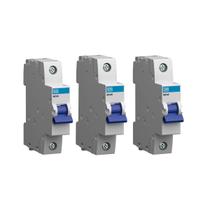 Aproveite: Kit com 3 Minidisjuntores Weg MDW-C10 10A Curva C para Seu Projeto!