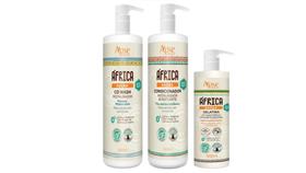 Apse África Baobá Co Wash 1 L e Condicionador 1 L e Gelatina 500 ml