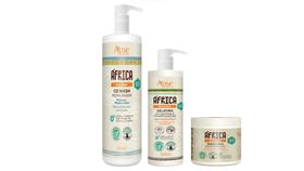 Apse África Baobá Co Wash 1 L e Gelatina 500 ml e Máscara 500 gr