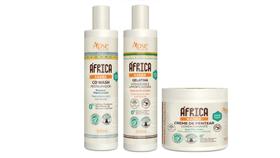 Apse África Baobá Co Wash e Creme de Pentear e Gelatina