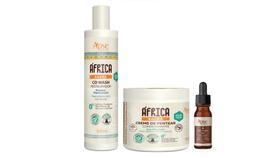 Apse África Baobá Co Wash e Creme de Pentear e Óleo Vegetal - Apse Cosmetics