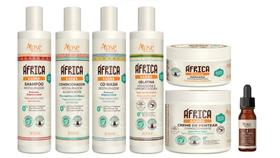 Apse África Baobá Shampoo e Cond e Co Wash e Creme de Pentear e Gelatina e Máscara e Óleo Vegetal - Apse Cosmetics
