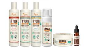 Apse África Baobá Shampoo e Condicionador e Co Wash e Máscara e Mousse e Óleo Vegetal