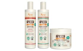 Apse África Baobá Shampoo e Condicionador e Creme de Pentear