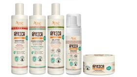 Apse África Baobá Shampoo e Condicionador e Gelatina e Máscara e Mousse