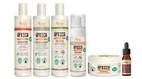 Apse África Baobá Shampoo e Condicionador e Gelatina e Máscara e Mousse e Óleo Vegetal