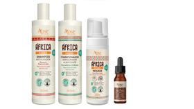 Apse África Baobá Shampoo e Condicionador e Mousse e Óleo Vegetal - Apse Cosmetics