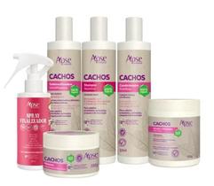 Apse Cachos Shampoo, Condicionador, Gelatina, Máscara, Ativador e Spray - Apse Cosmetics