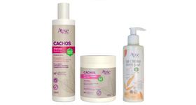 Apse Cachos Shampoo E Ativador De Cachos E Bb Cream Fresh