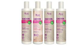 Apse Cachos Shampoo e Co Wash e Condicionador e Gelatina