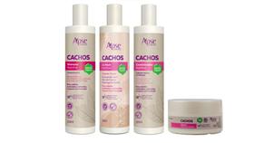 Apse Cachos Shampoo e Co Wash e Condicionador e Máscara - Apse Cosmetics