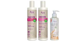 Apse Cachos Shampoo e Gelatina e BB Cream Fresh - Apse Cosmetics