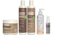 Apse Crespo Power Co Wash e Condicionador e Creme de Pentear e BB Cream Fresh e Sérum Reparador - Apse Cosmetics