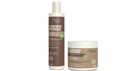 Apse crespo power co wash e creme de pentear - Apse Cosmetics