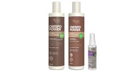 Apse Crespo Power Co Wash e Gelatina + Sérum Reparador - Apse Cosmetics
