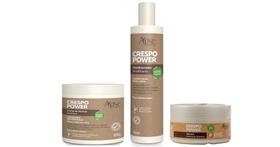 Apse Crespo Power Condicionador E Creme De Pentear E Máscara