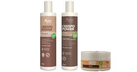 Apse Crespo Power Shampoo + Co Wash + Mascara