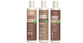 Apse Crespo Power Shampoo + Condicionador + Gelatina