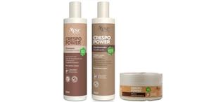 Apse Crespo Power Shampoo + Condicionador + Mascara