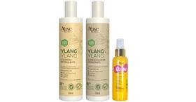 Apse Ylang Ylang Shampoo + Condicionador + Glow Spray