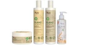 Apse Ylang Ylang Shampoo e Condicionador e Máscara e BB Cream Fresh