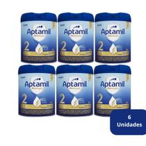 Aptamil 2 Premium 800g Danone - Kit 6 unidades