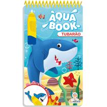 Aqua Book: Tubarão - Livro Infantil interativo/colorir