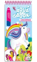 Aqua book unicornio