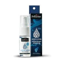 Aqua loob lubrificante à prova d'água 12ml hot flowers
