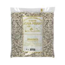 Aqua Pedras Aragonita Concha 1 25Kg Substrato Aquário Lago