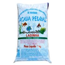 Aqua Pedras Cascalho Laginha 1 1Kg Decoração Aquário Lago