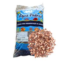 Aqua Pedras Cascalho Mineiro 2 10kg Aquário Lago Jardim