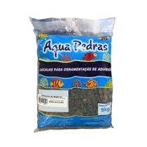 Aqua Pedras Substrato Basalto N 2 5kg Aquário Lago Jardim