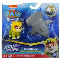 Aqua pups rubbleand hammerhead-sunny Aqua pups rubbleand hammerhead-sunny